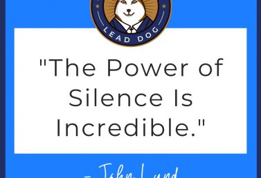 Sales Coaching - The power of silence
