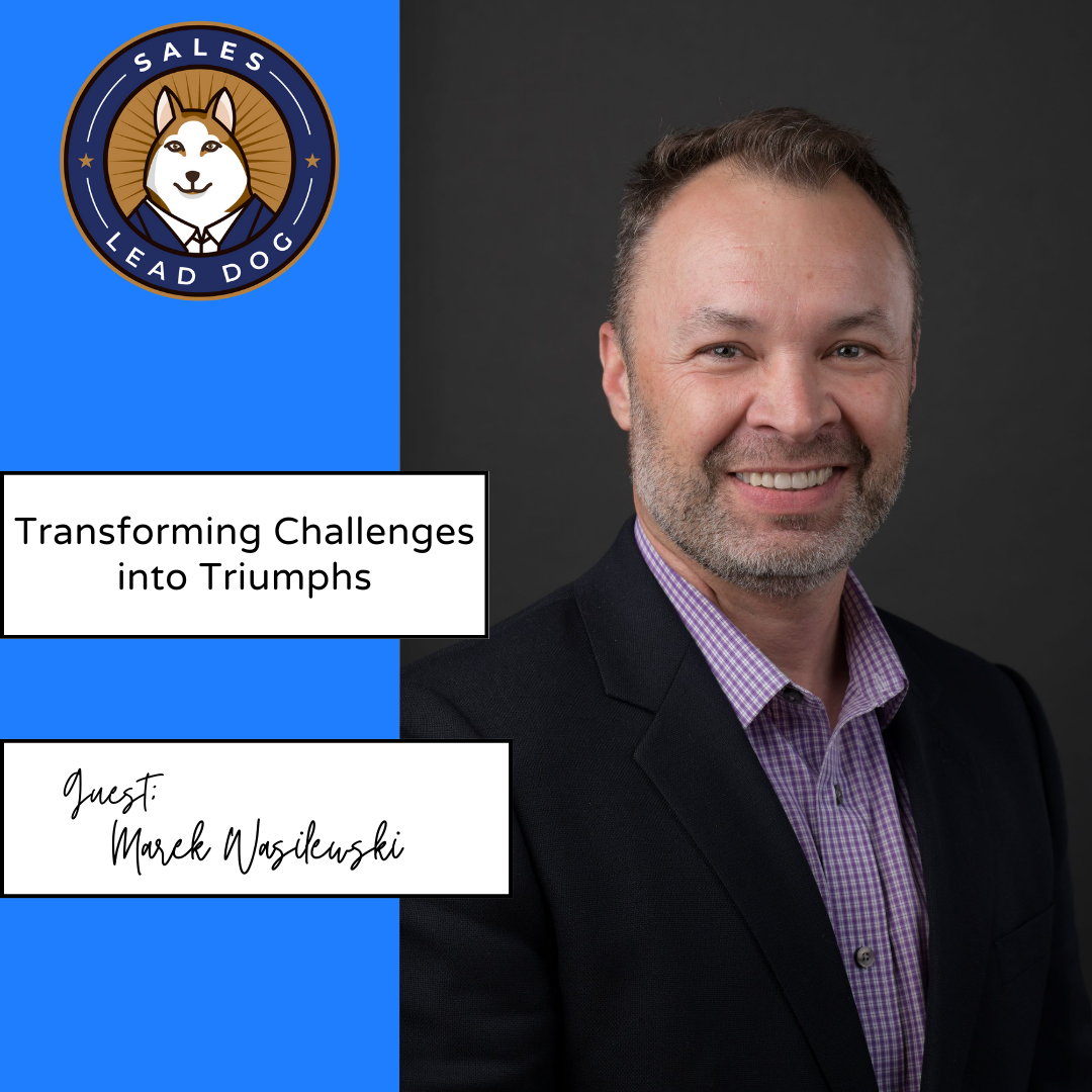 Marek Wasilewski in sales lead dog